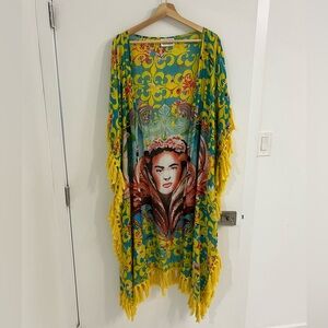 Frida Kimono bought in Mexico Handmade